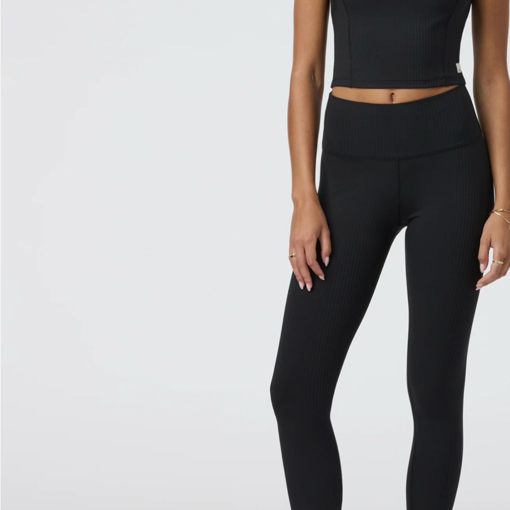 Inversion Rib Set. Vuori Black Ribbed Women's - Picture 4 of 6